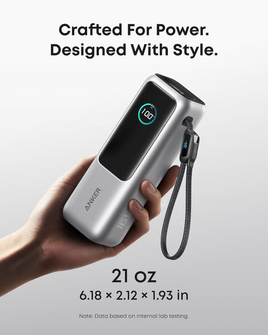 Anker Power Bank, 25,000mAh 165W Ultra-Fast