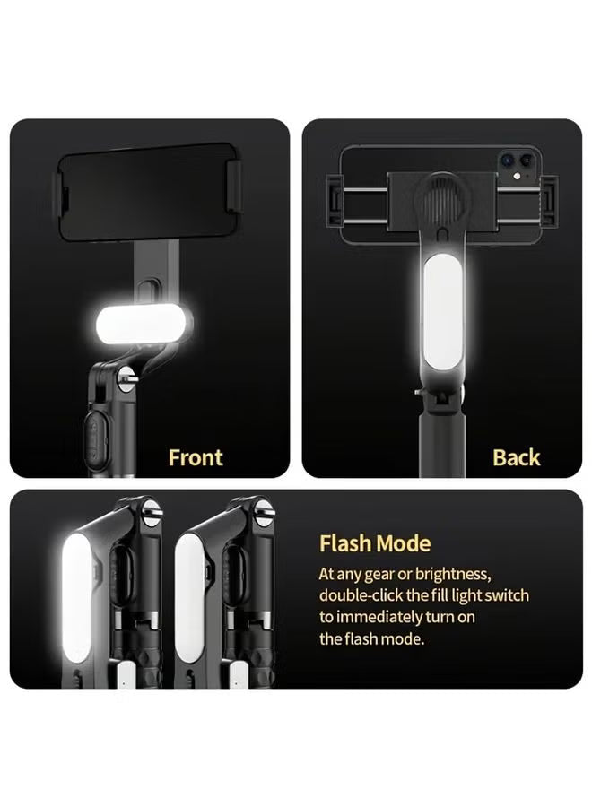 A6 Selfie Stick + Light