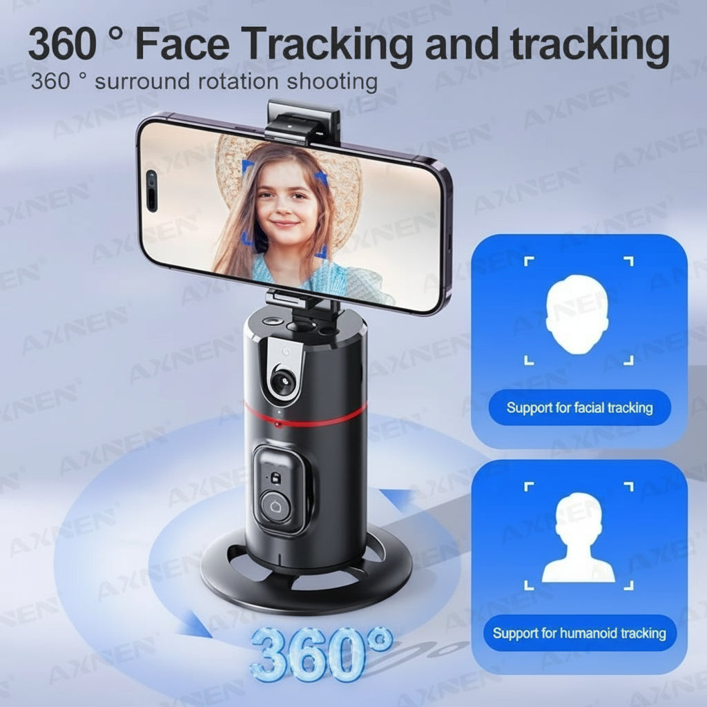 P02 Auto Face Tracking 360° Rotation Smart Shoot