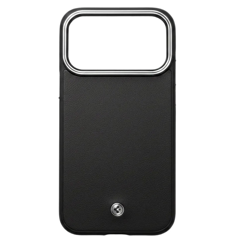 Spigen Enzo MagFit - Premium Vegan Leather Case with MagSafe