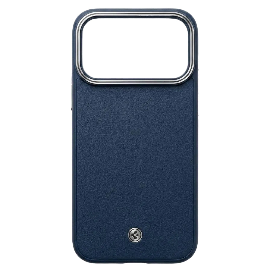 Spigen Enzo MagFit - Premium Vegan Leather Case with MagSafe