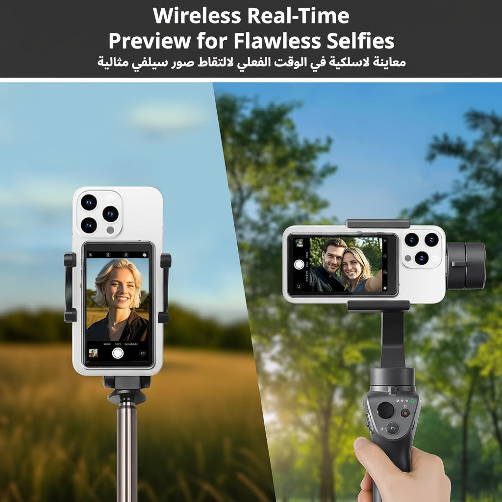 Magnetic Phone Camera Selfie Monitor Screen