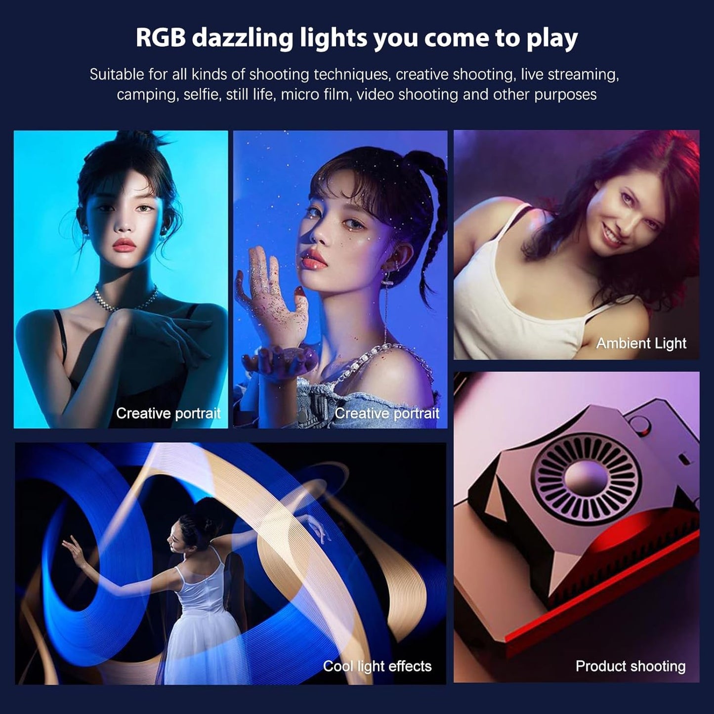 RGB Handheld Photography Light