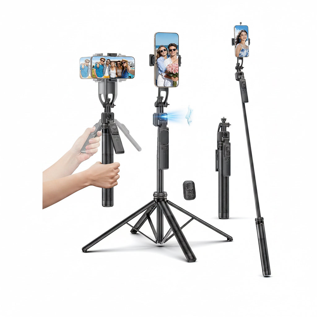 C17 Ai Face Tracking Selfie Stick