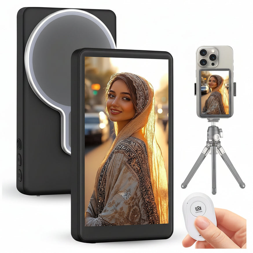 Magnetic Phone Camera Selfie Monitor Screen