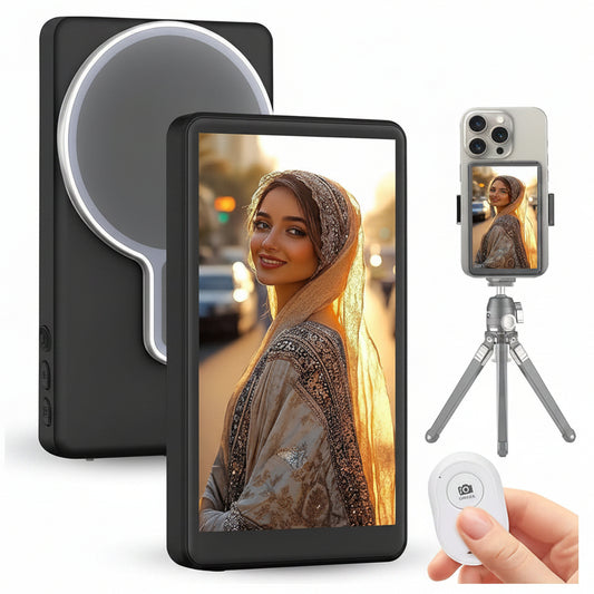 Magnetic Phone Camera Selfie Monitor Screen