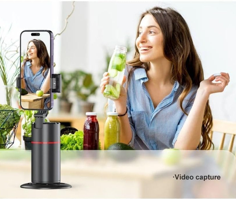 P02 Auto Face Tracking 360° Rotation Smart Shoot