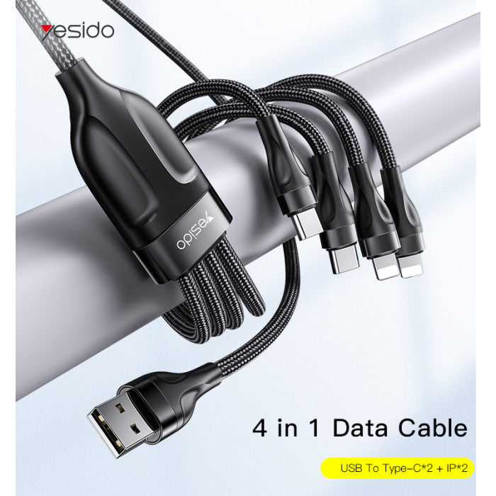 Yesido CA111 4 in 1 Cable