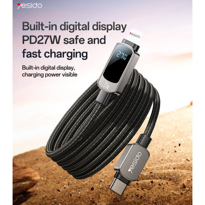 Yesido CA180 1.2 Meters Length Fast Charging Data Cable