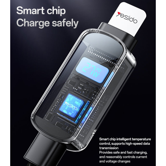 Yesido CA180 1.2 Meters Length Fast Charging Data Cable