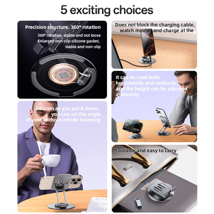 Yesido C299 Aluminum Alloy Folding Phone Holder