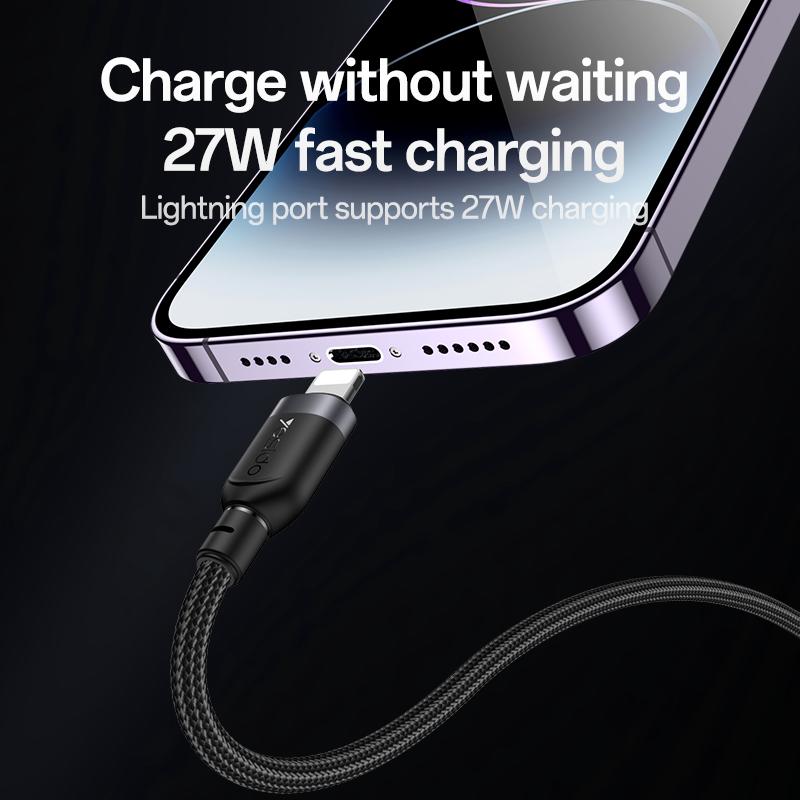 Yesido CA90 100W USB-C 2 in 1 Cable
