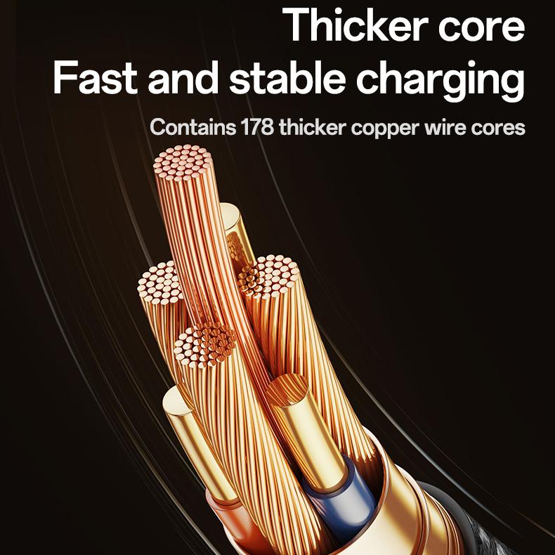 Yesido CA90 100W USB-C 2 in 1 Cable