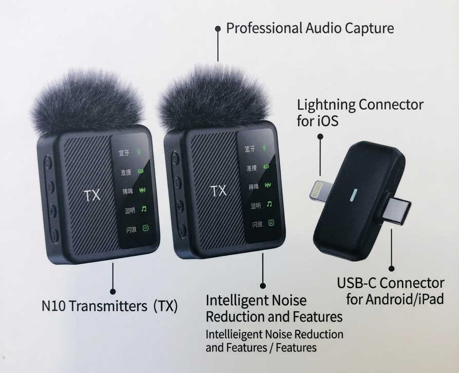 N10 Wireless Microphone