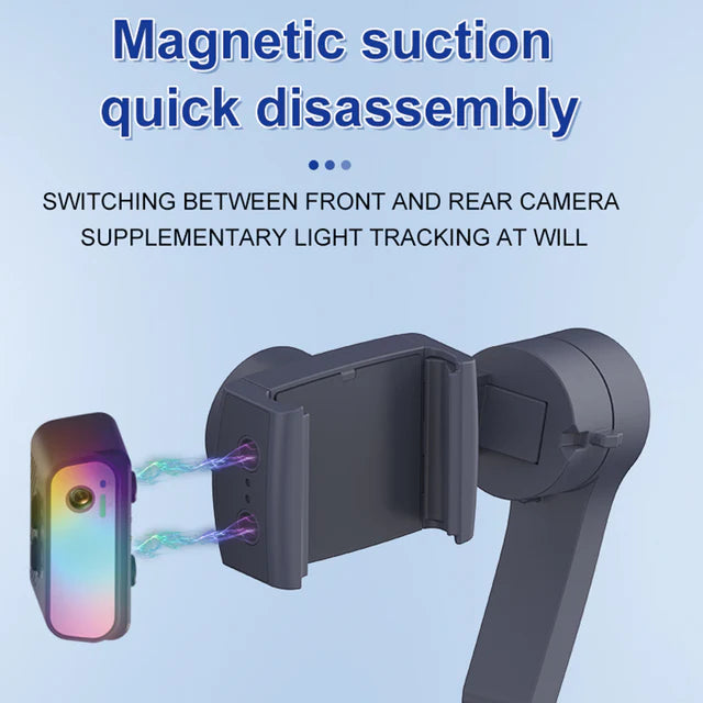 F12 Camera Stabilizer with Tripod, Face Tracking Gimbal