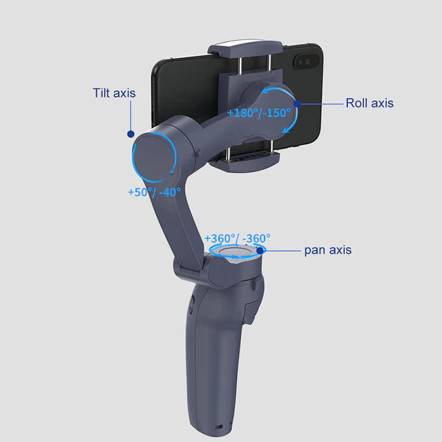 F12 Camera Stabilizer with Tripod, Face Tracking Gimbal