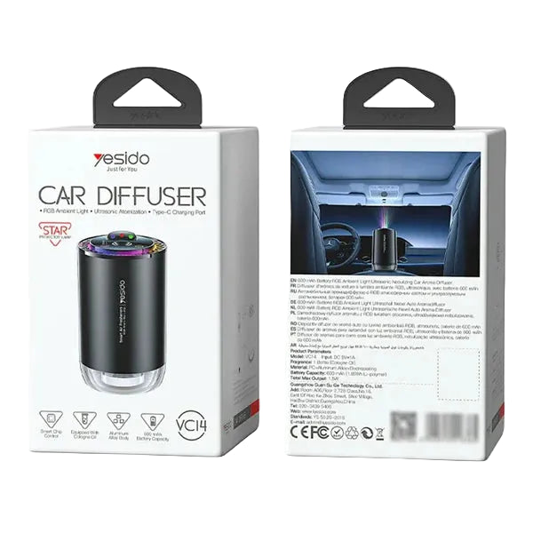 Yesido VC14 RGB Ambient Car Diffuser